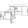 Whirlpool WBO 3O33 PL X Beépíthető mosogatógép, 14 teríték,9.5 L,11 prog.,43 dB,D,Felső evőeszk.,60 cm,Digit.kijelző,Autom.ajtónyit.