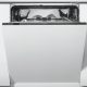 Whirlpool WIO 3T133 PE 6.5 Beépíthető mosogatógép, 14 teríték,6.5 L,10 prog.,43 dB,D,Alsó evőeszk.,60 cm,Digit.kijelző,Autom.ajtónyit.