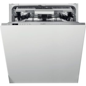   Whirlpool WIO 3T133 PLE Beépíthető mosogatógép, 14 teríték,9.5 L,11 prog.,43 dB,D,Felső evőeszk.,60 cm,Digit.kijelző,Autom.ajtónyit.