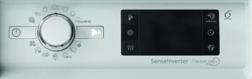 Whirlpool BI WMWG 71483E EU N Beépíthető Elöltöltős mosógép D,7 kg,Normál mélység,1400 ford/perc,72 dB,Inverter motorral,Gőzfunkció nélkül