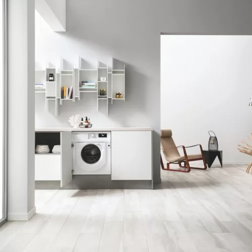 Whirlpool BI WMWG 71483E EU N Beépíthető Elöltöltős mosógép D,7 kg,Normál mélység,1400 ford/perc,72 dB,Inverter motorral,Gőzfunkció nélkül