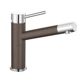   Blanco ALTA COMPACT Silgránit-K Kávé színű-K Gránit - króm csaptelep (515324)