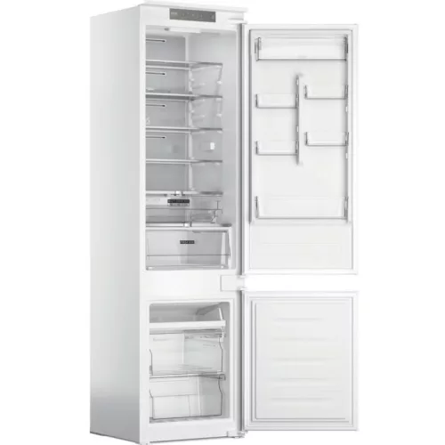 Whirlpool WHC20 T352 Beépíthető Alulfagyasztós hűtőszekrény, E,212L/68L,Nofrost,32 dB,Szél: 54 cm,Mag: 193.5 cm,Mély: 55 cm