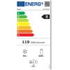 Bosch KGE398IBP Alulfagyasztós hűtőszekrény B Energiaosztály, Hűtő: 249L, Fagyasztó: 94L, Nofrost nélkül, Zajszint: 39 dB, Szél: 60 cm, Mag: 201 cm, Mély: 65 cm, Digitális kijelzővel