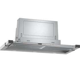   Neff D49ML54X1 Beépíthető Kihúzható páraelszívó LED világítás 1 db motor,700 m3/h,45-53 dB,89.8 cm széles,B