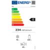 Neff KI7862FE0 Beépíthető Alulfagyasztós hűtőszekrény, bútorlap nélkül E Energiaosztály, Hűtő: 184L, Fagyasztó: 76L, Nofrost, Zajszint: 35 dB, Szél: 54.1 cm, Mag: 177.2 cm, Mély: 54.8 cm, Digitális kijelző nélkül