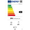 Whirlpool WB70E 972 X Alulfagyasztós hűtőszekrény E Energiaosztály, Hűtő: 309L, Fagyasztó: 153L, Nofrost, Zajszint: 40 dB, Szél: 70 cm, Mag: 195 cm, Mély: 75.5 cm, Digitális kijelzővel