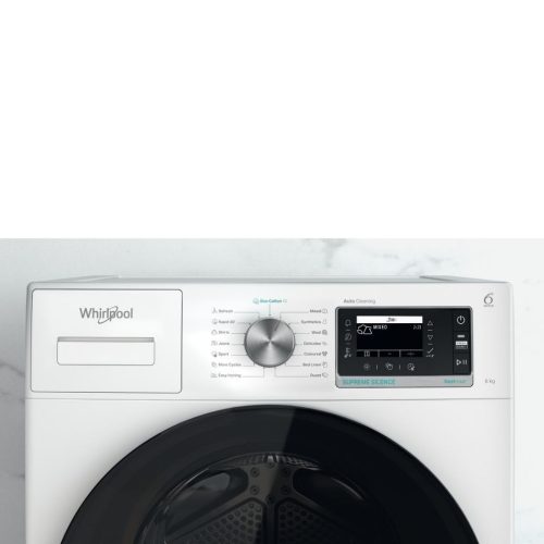Whirlpool W7 D84WB EE Hőszivattyús szárítógép C,7 kg,59 dB,Inverter motorral