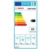 Bosch DBB67AM60 Aláépíthető páraelszívó LED világítás  1 db motor, 749 m3/h,  53-72 dB zajszint,  59.7 cm széles,  B Energiaosztály