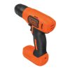 Black and Decker BDCD8-QW Akkus fúrócsavarozó