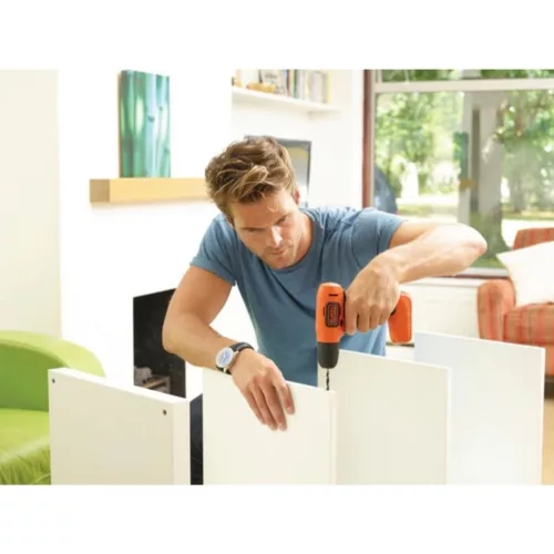 Black and Decker BDCD8-QW Akkus fúrócsavarozó