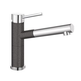   Blanco ALTA-S COMPACT Silgránit-K Antracit színű-K Gránit - króm csaptelep (515333)