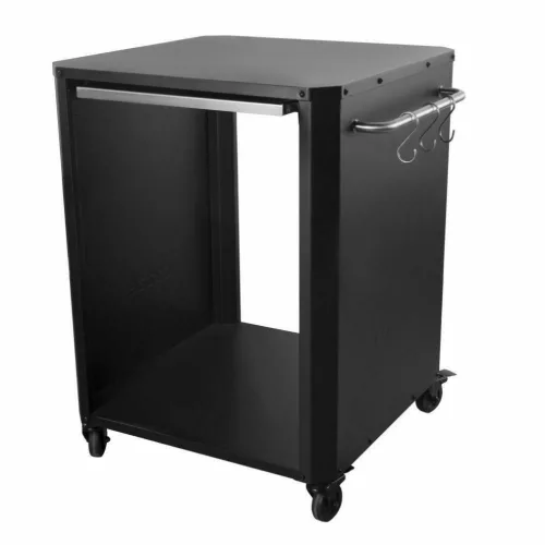 COZZE Kültéri kocsi pizzakemencéhez (INOX asztalkával)