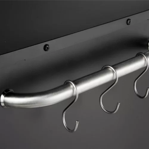 COZZE Kültéri kocsi pizzakemencéhez (INOX asztalkával)