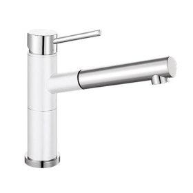   Blanco ALTA-S COMPACT Silgránit-K Fehér színű-K Gránit - króm csaptelep (515327)