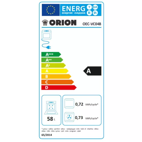 Orion OEC-VC04B Elektromos tűzhely