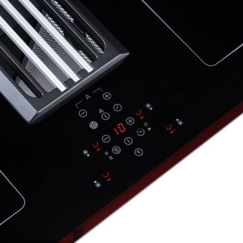 Cata IAS-770 Beépíthető Indukciós főzőlap beépített páraelszívóval Keret nélküli,7400 W,Érintőszenzoros,Gyerekzár,