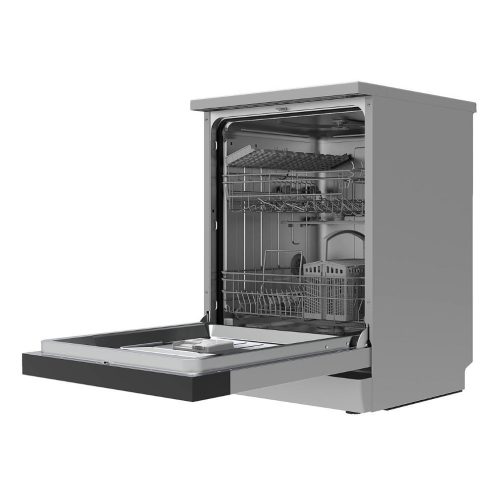 HOMEFORT HMGS0640S Szabadonálló mosogatógép 12 teríték,11 L,7 prog.,47 dB,E,Alsó evőeszk.,60 cm,Digit.Kijelző,Autom.ajtónyit.nélkül