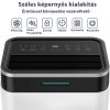 HOMEFORT HPMS20W Páramentesítő,20 L/nap,Digit.kijelző,Gyerekzár,Időzítő,6,5 L tartály,Telítettségjelző,42 dB,Kivezethető cseppvíz