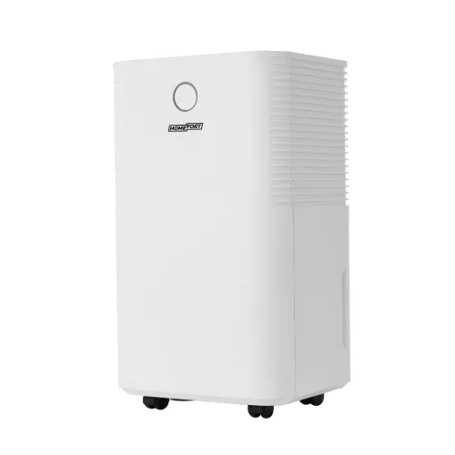 HOMEFORT HPMS12W Páramentesítő,12 L/nap,Digit.kijelző,Gyerekzár,Időzítő,2 L tartály,Telítettségjelző,38 dB,Kivezethető cseppvíz