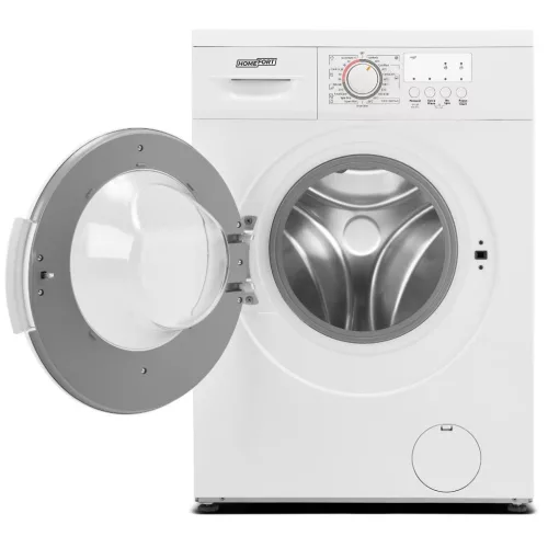 HOMEFORT HME16100UW Elöltöltős mosógép D,6 kg,Keskeny mélység,1000 ford/perc,79 dB,Inverter motor nélkül,Gőzfunkcióval