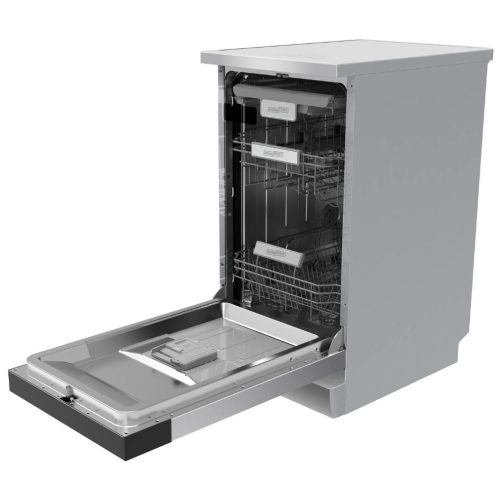 HOMEFORT HMGS0421S Szabadonálló mosogatógép 10 teríték,9 L,7 prog.,47 dB,E,Felső evőeszk.,45 cm,Digit.Kijelző,Autom.ajtónyit.nélkül