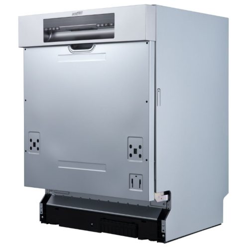 HOMEFORT HMGF0661DS Beépíthető mosogatógép,,14 teríték,10.5 L,7 prog.,47 dB,D,Felső evőeszk.,60 cm,Digit.kijelző,Autom.ajtónyit.