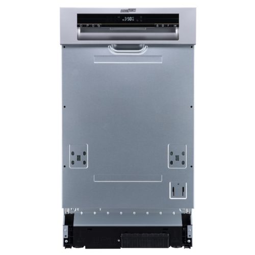 HOMEFORT HMGF0421DS Beépíthető mosogatógép,,10 teríték,8.5 L,8 prog.,47 dB,D,Felső evőeszk.,45 cm,Digit.kijelző,Autom.ajtónyit.