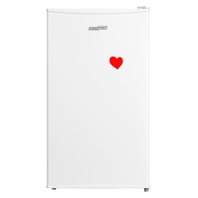   HOMEFORT HHSE93W Egyajtós hűtőszekrény E,93L,Nofrost nélkül,40 dB,Szél: 47.2 cm,Mag: 86.4 cm,Mély: 44.6 cm