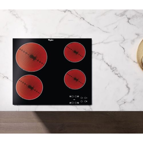 Whirlpool AKT 8090 NE Beépíthető Kerámia főzőlap Keret nélküli,6200 W,Érintőszenzoros,Gyerekzár,nélkül