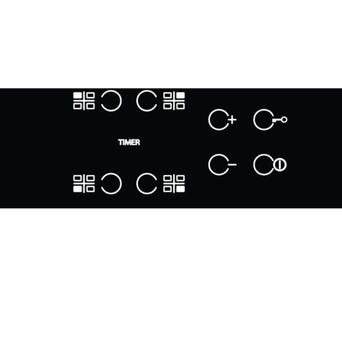 Whirlpool AKT 8090 NE Beépíthető Kerámia főzőlap Keret nélküli,6200 W,Érintőszenzoros,Gyerekzár,nélkül