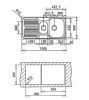 Teka Princess 1000.500 MTX Rozsdamentes mosogatótál (40109135)