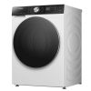 Hisense WF5S1245BW Elöltöltős mosógép A Energiaosztály, 12 kg, Normál mélység, 1400 fordulat/perc, Centrifugálási zajszint: 72 dB, Inverter motorral,  Gőzfunkcióval