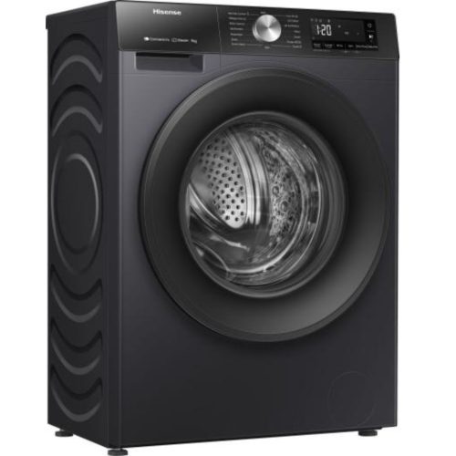 Hisense WF3S9043BB3 Elöltöltős mosógép A,9 kg,Normál mélység,1400 ford/perc,72 dB,Inverter motorral,Gőzfunkció nélkül