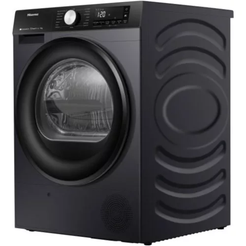 Hisense DH3S902BB3 Hőszivattyús szárítógép A+++,9 kg,64 dB, Inverter motor 