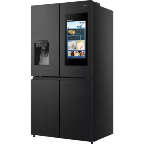 Hisense RQ760N4IFE 4 ajtós hűtőszekrény fagyasztóval E,345L/232L,Nofrost,39 dB,Szél: 91.5 cm,Mag: 178.5 cm,Mély: 72.5 cm