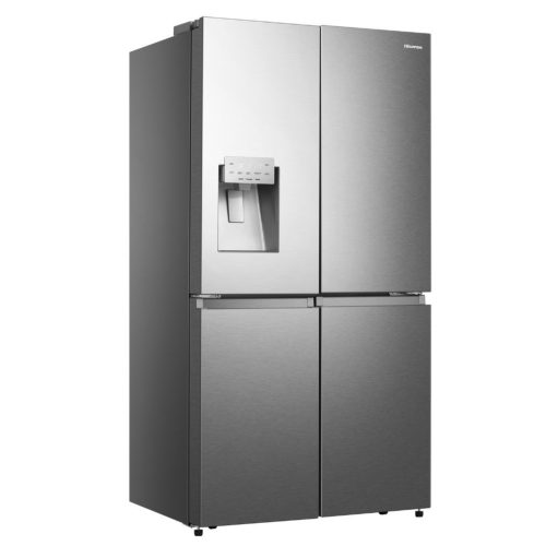 Hisense RQ760N4SASE 4 ajtós hűtőszekrény fagyasztóval E,352L/232L,Nofrost,37 dB,Szél: 91.4 cm,Mag: 178.5 cm,Mély: 72.5 cm
