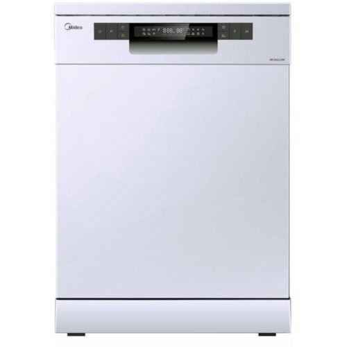 Midea MFD60S229W-HR Szabadonálló mosogatógép,14 teríték,11 L,7 prog.,47 dB,D,Alsó evőeszk.,60 cm,Digit.kijelző,Autom.ajtónyit.