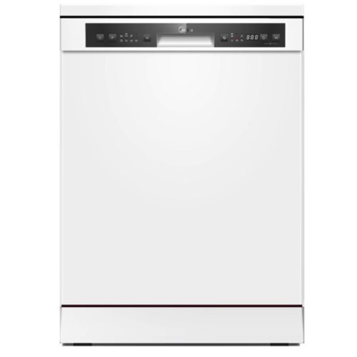 Midea MFD60S120W-HR Szabadonálló mosogatógép,12 teríték,11 L,6 prog.,49 dB,E,Alsó evőeszk.,60 cm,Digit.kijelző,Autom.ajtónyit.nélkül