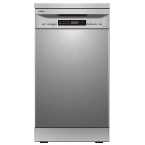 Midea MFD45S200X.2-ES Szabadonálló mosogatógép,10 teríték,9 L,9 prog.,49 dB,E,Alsó evőeszk.,45 cm,Digit.kijelző,Autom.ajtónyit.