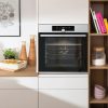 Gorenje BPS6747A06X Beépíthető Sütő 12 funkcióval,77 L,Teleszkópos sütősín,Pirolitikus