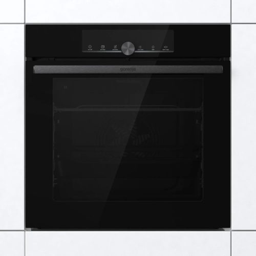 Gorenje BOS6747A01BG Beépíthető Sütő 12 funkcióval,77 L,Teleszkópos sütősín,Gőztisztítás