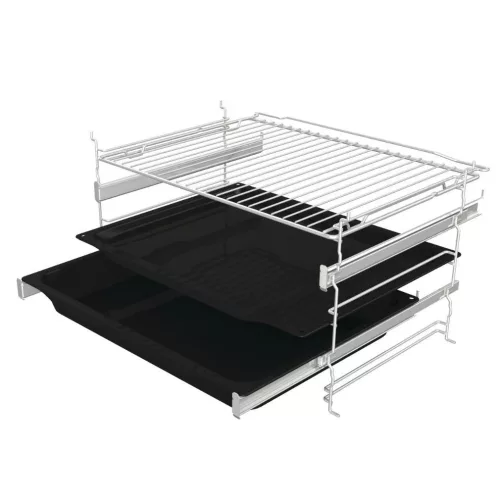 Gorenje BOS6747A01X Beépíthető Sütő 12 funkcióval,77 L,Teleszkópos sütősín,Gőztisztítás