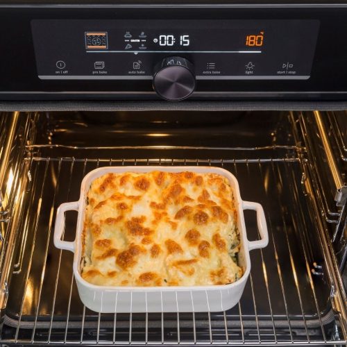 Gorenje BPS6737E14BG Beépíthető Sütő 12 funkcióval,77 L,Teleszkópos sütősín,Pirolitikus