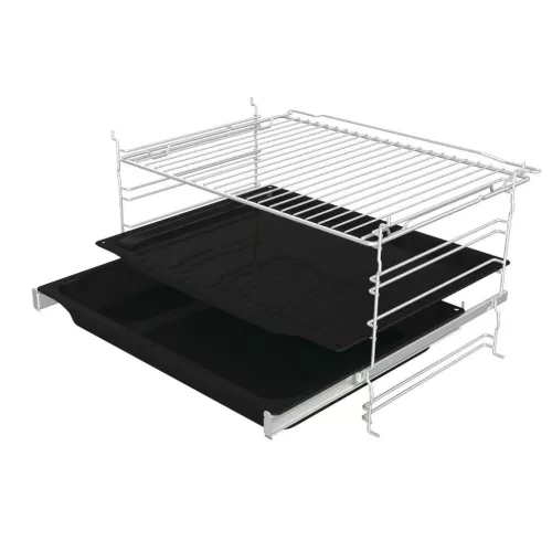 Gorenje BPS6737E14X Beépíthető Sütő 12 funkcióval,77 L,Teleszkópos sütősín,Pirolitikus