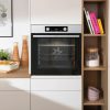 Gorenje BPS6737E03X Beépíthető Sütő 12 funkcióval,77 L,Teleszkópos sütősín nélkül,Pirolitikus