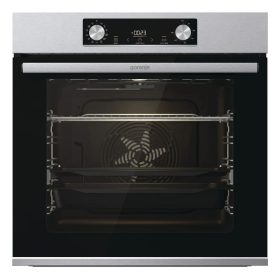   Gorenje BOS6737E13X Beépíthető Sütő 12 funkcióval,77 L,Teleszkópos sütősín,Gőztisztítás