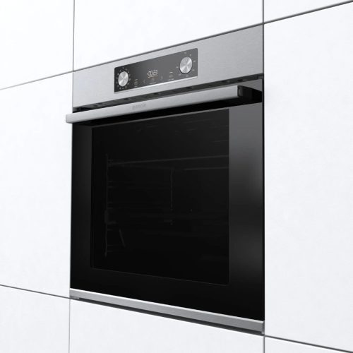 Gorenje BOS6737E13X Beépíthető Sütő 12 funkcióval,77 L,Teleszkópos sütősín,Gőztisztítás