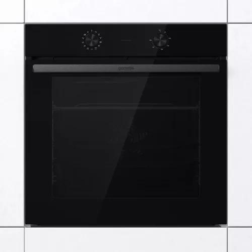 Gorenje BO6717E03BG Beépíthető Sütő 12 funkcióval,77 L,Teleszkópos sütősín nélkül,Gőztisztítás
