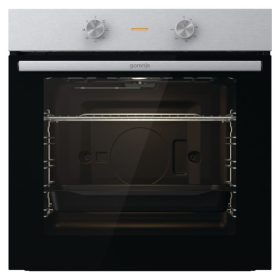   Gorenje BO6712E02XK Beépíthető Sütő 5 funkcióval,84 L,Teleszkópos sütősín nélkül,Gőztisztítás